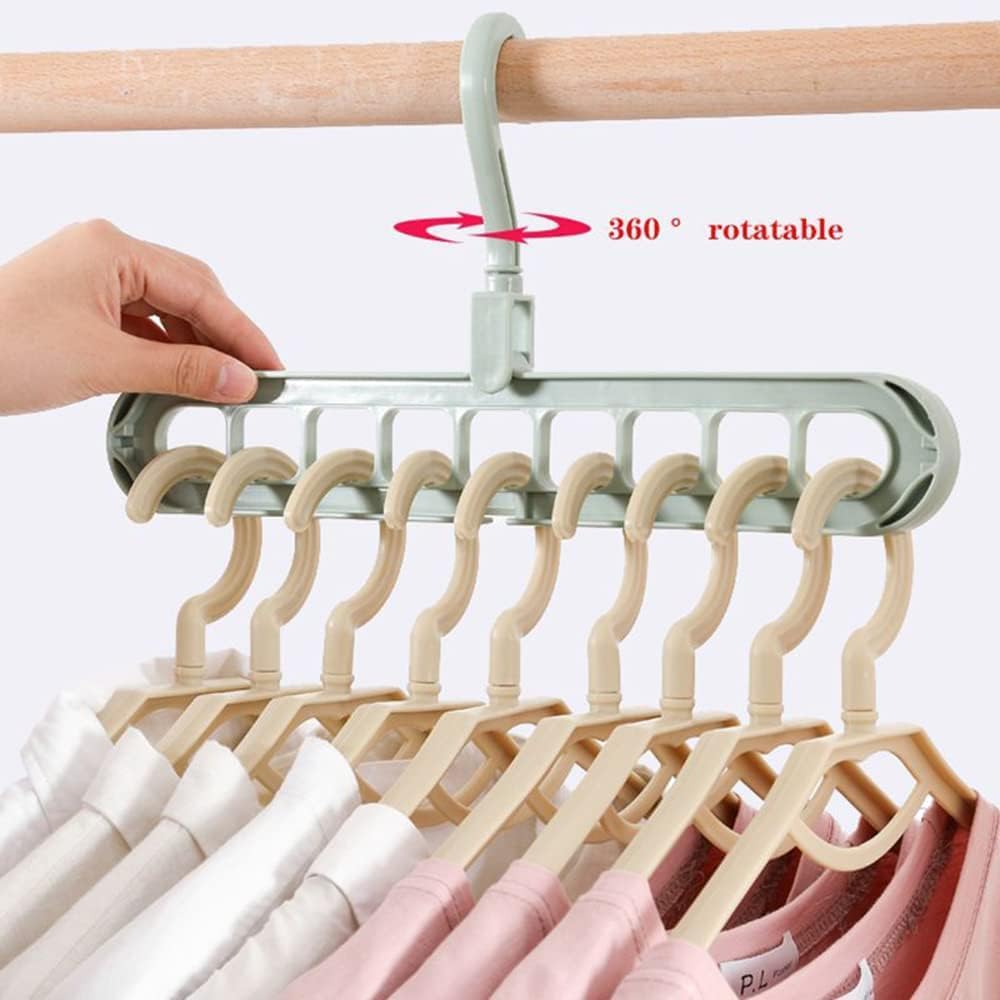 9-in-1 Space-Saving Closet Hanger