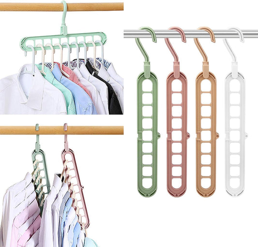 9-in-1 Space-Saving Closet Hanger
