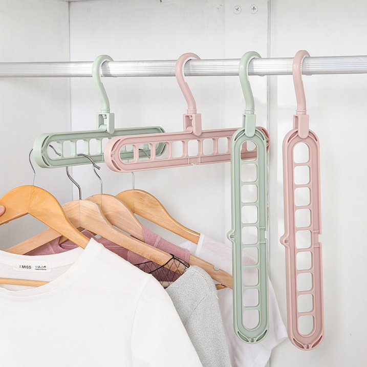 9-in-1 Space-Saving Closet Hanger