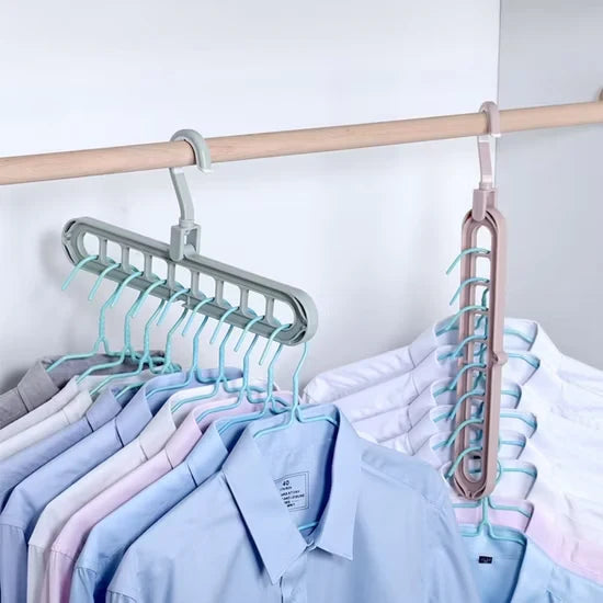 9-in-1 Space-Saving Closet Hanger